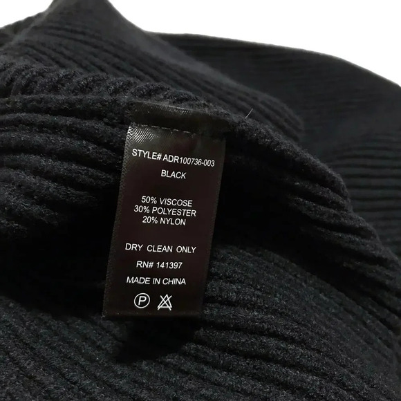Astr The Label NWT Black Mini Sweater Dress Women M - Picture 10 of 10